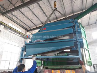 印度尼西亞100t鉭鈮礦三盤帶式磁選機(jī)磁選工藝